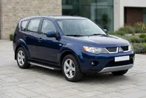 Mitsubishi Outlander 2006–2012 Duru side steps (2 stuks, aluminium) foto 1