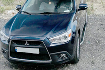 Mitsubishi Outlander 2006–2012 Side steps Tayga Grey (set van 2, aluminium) foto 4