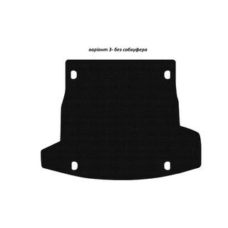 Carsuit V-3 rubberen kofferbakmat (zonder subwoofer, zwart) foto 1