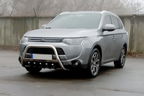 Mitsubishi Outlander 2012–2021 Bullbar WT004 (RVS) foto 2