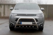 Mitsubishi Outlander 2012–2021 Bullbar WT004 (RVS) foto 3
