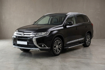 Mitsubishi Outlander 2012–2021 Duru side steps (2 stuks, aluminium) foto 1