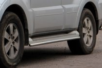 Mitsubishi Pajero Wagon IV 2006–2021 Sidebars (2 stuks, RVS) foto 5