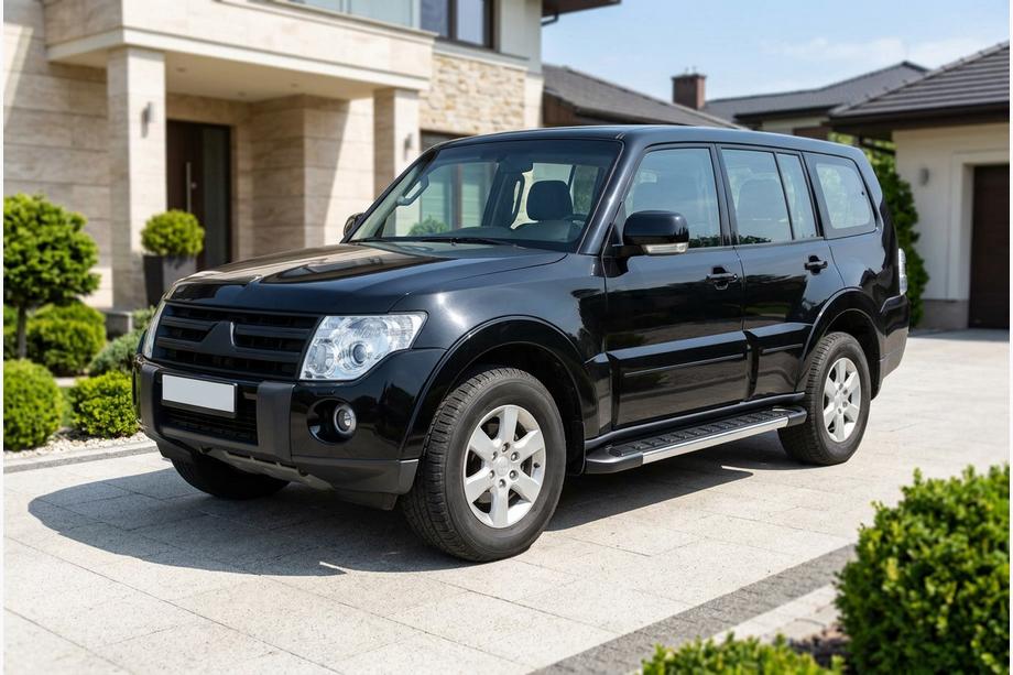 Mitsubishi Pajero Wagon IV 2006–2021 Zijtreden RedLine V1 (2 stuks, aluminium) Foto 1