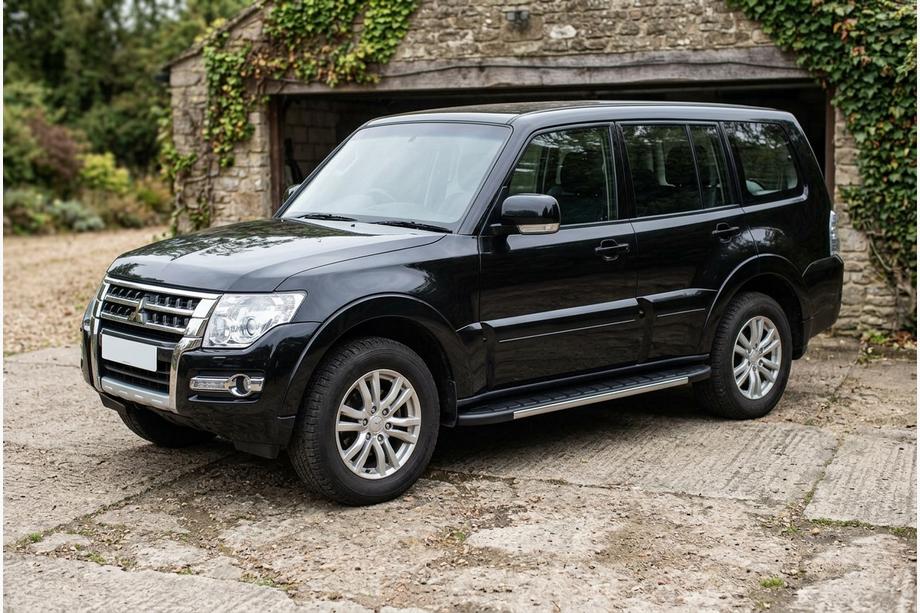Mitsubishi Pajero Wagon IV 2006–2021 Duru side steps (2 stuks, aluminium) Image