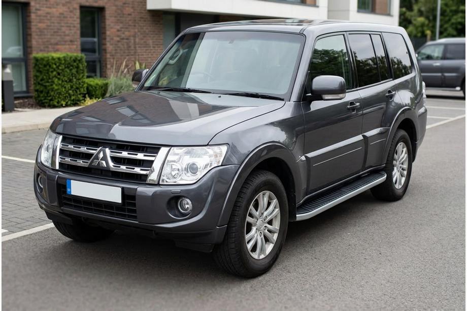 Mitsubishi Pajero Wagon IV 2006–2021 Tayga side steps (2 stuks, aluminium) Image