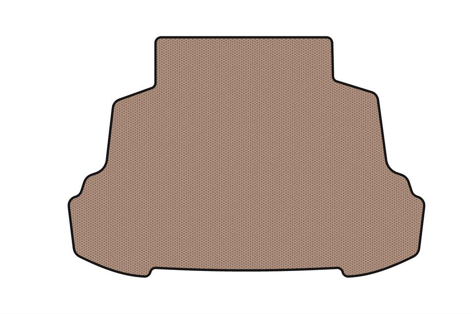 BYD F3 2005–2013 Rubberen kofferbakmat Carsuit (SD, beige) Foto 1