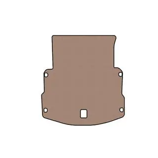 Rubberen kofferbakmat Carsuit (Long, beige) foto 1