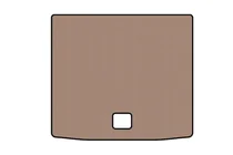 Audi Q3 2011–2019 Rubberen kofferbakmat Carsuit (Beige) foto 1