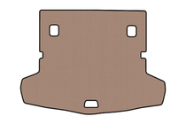 BMW 2 Serie Active Tourer F45/F46 2014–2021 Rubberen kofferbakmat Carsuit V-1 (Voor F46, 7-zits, beige) foto 1
