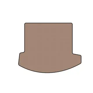 Rubberen kofferbakmat Carsuit (Coupé, beige) foto 1