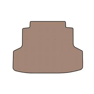 Rubberen kofferbakmat Carsuit (Beige)