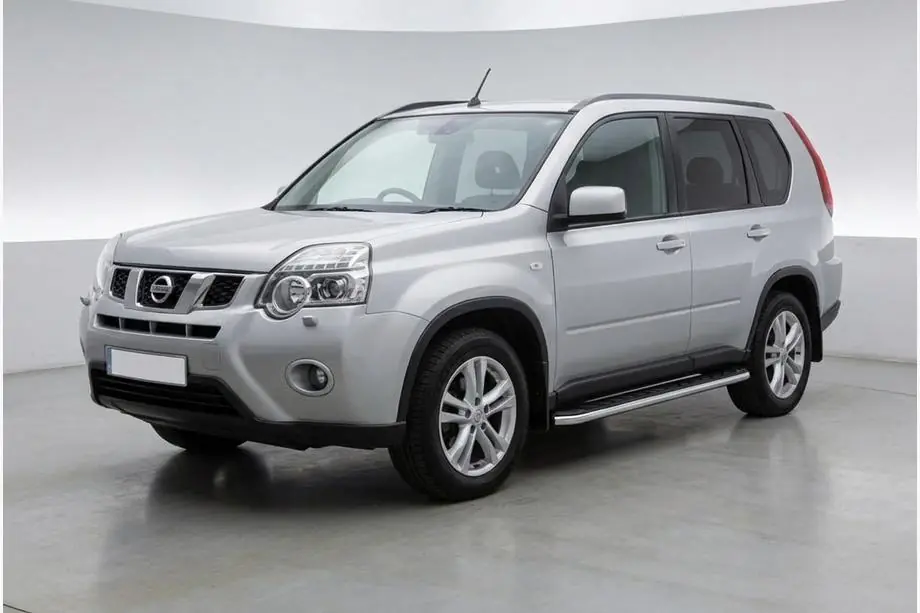 Nissan X-trail T31 2007–2014 Maydos V1 zijtreden (set 2 stuks, aluminium + RVS) Image