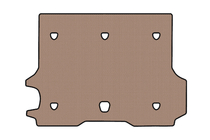 Chevrolet Trailblazer 2002–2012 Rubberen kofferbakmat Carsuit (Beige) foto 1