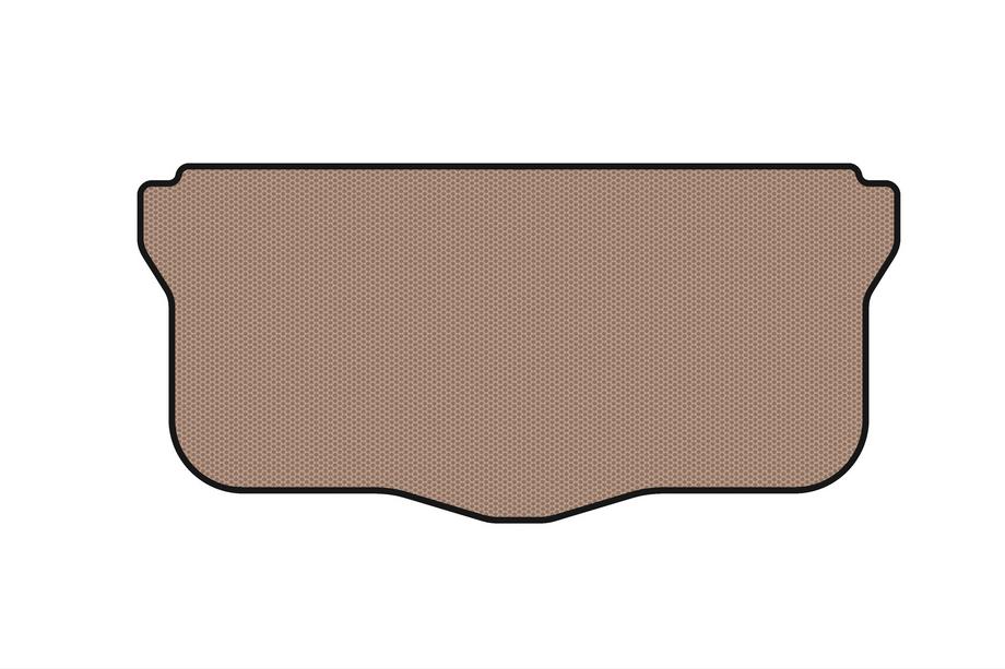 Citroen C-1 2005–2014 Rubberen kofferbakmat Carsuit (HB, beige) Image