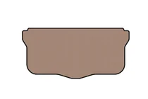 Citroen C-1 2014–2021 Rubberen kofferbakmat Carsuit (HB, beige) foto 1