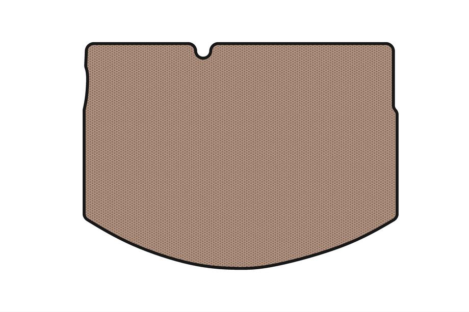 Citroen C-3 2009–2016 Rubberen kofferbakmat Carsuit (HB, beige) Image