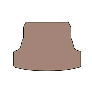 Rubberen kofferbakmat Carsuit (SD, beige) Daewoo Nubira 1997–1999 foto 1