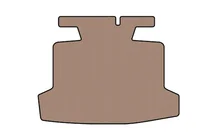Dodge Dart 2012–2017 Rubberen kofferbakmat Carsuit (SD, beige) foto 1