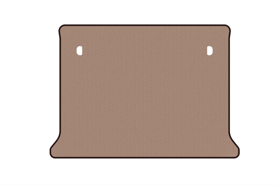 Fiat Fiorino/Qubo 2008–2024 Rubberen kofferbakmat Carsuit (Beige) Image