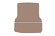 Fiat Fiorino/Qubo 2008–2024 Rubberen kofferbakmat Carsuit (Cargo, beige) foto 1