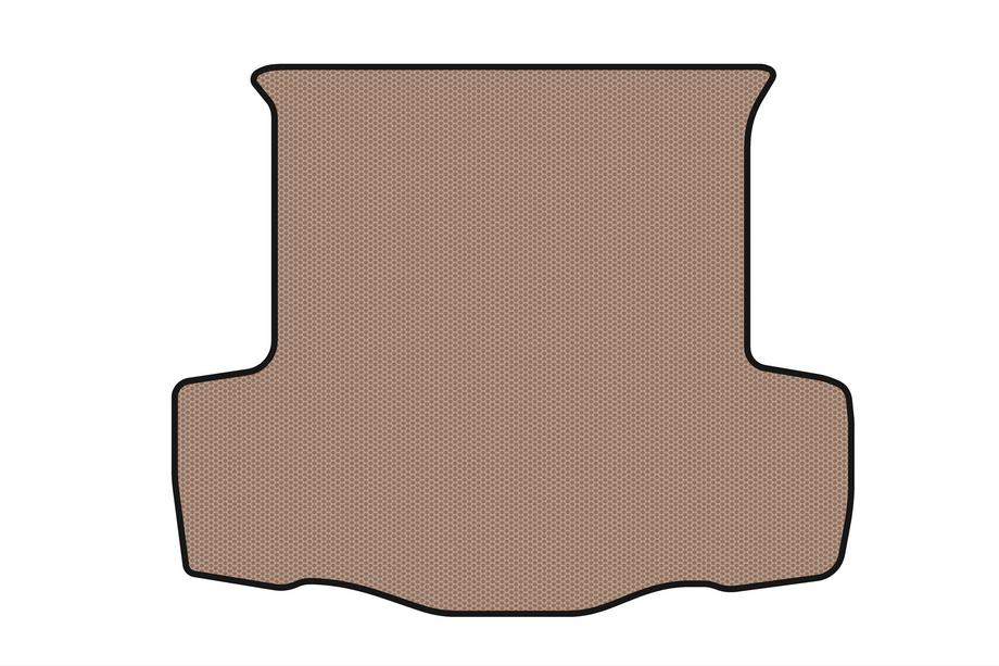 Fiat Linea 2006–2018 Rubberen kofferbakmat Carsuit (SD, beige) Image