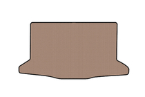 Fiat Sedici 2006–2014 Rubberen kofferbakmat Carsuit (HB, beige) foto 1
