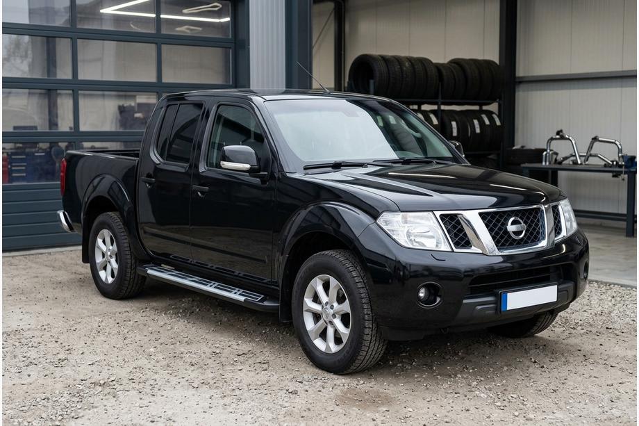 Nissan Navara 2006–2015 Sunrise side steps (set van 2, aluminium) Image