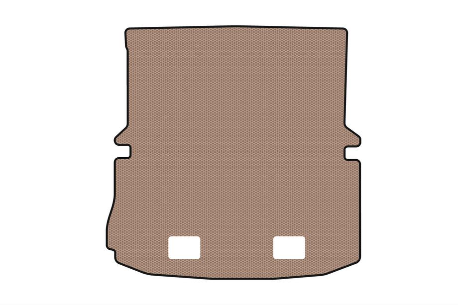 Ford Explorer 2011–2019 Rubberen kofferbakmat Carsuit (2017-2019, 7-zitter, beige) Image