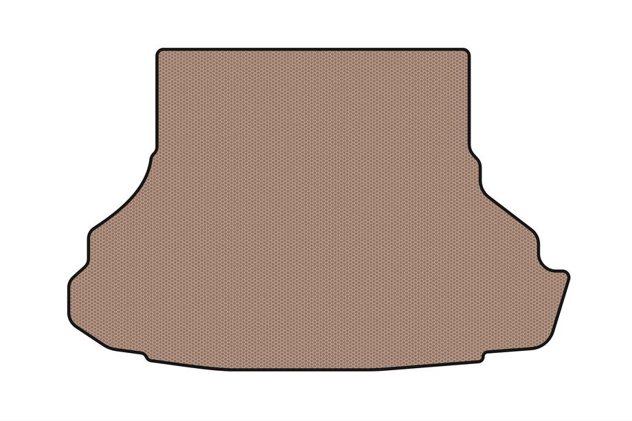 Ford Mustang 2015–2023 Rubberen kofferbakmat Carsuit (Coupé, beige) Image