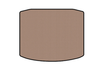 Honda CRV 2017–2022 Rubberen kofferbakmat Carsuit V1 (7-zits, beige) foto 1