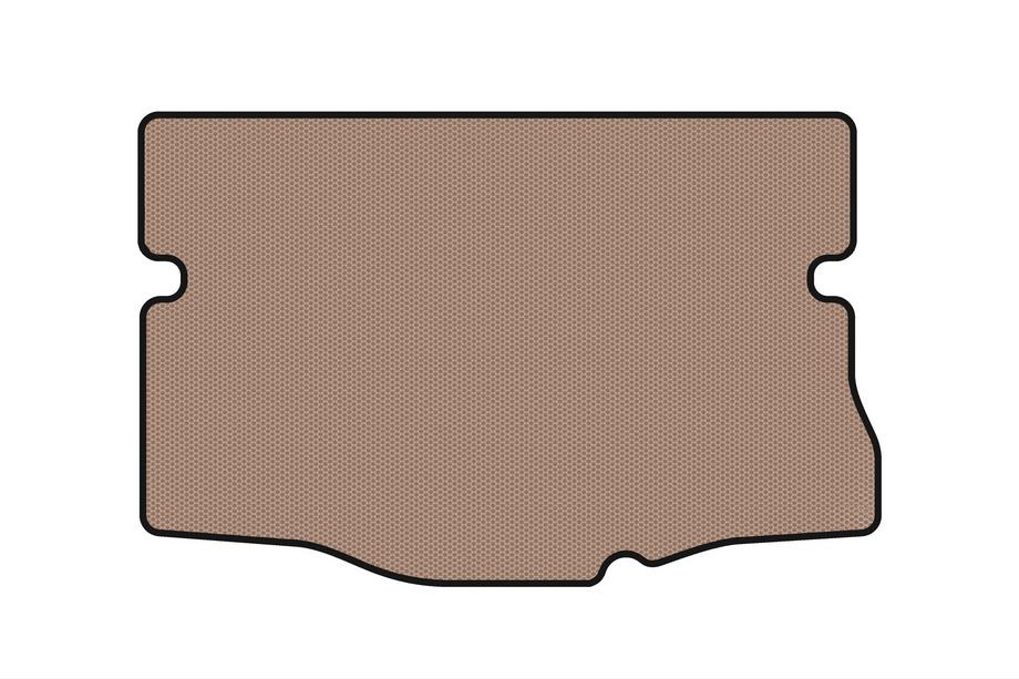 Honda FIT/Jazz 2014–2020 Rubberen kofferbakmat Carsuit (HB, Hybrid, beige) Foto 1
