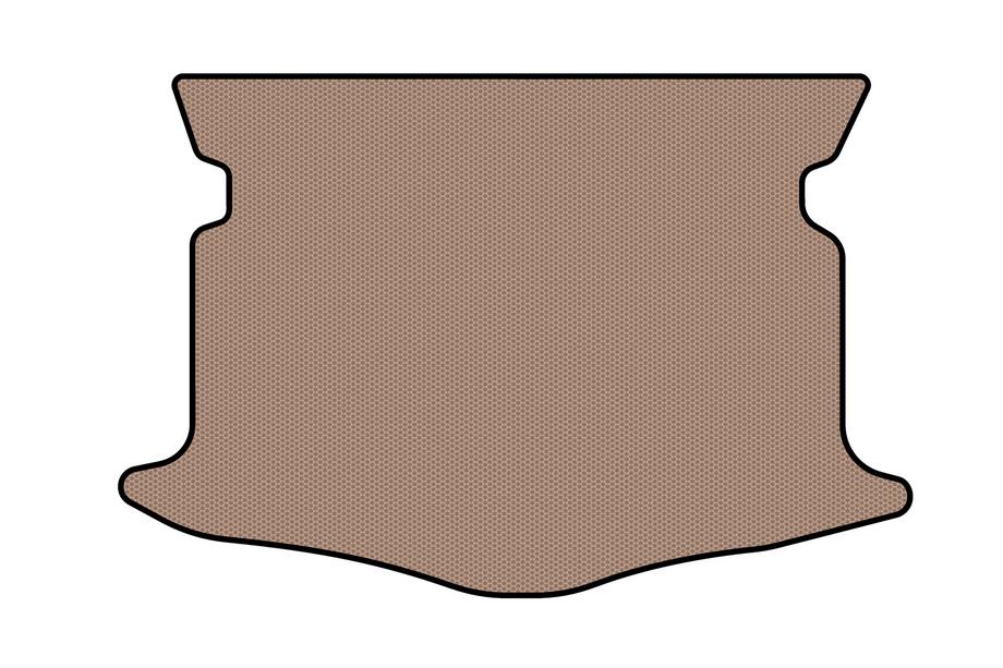 Honda FR-V 2004–2009 Rubberen kofferbakmat Carsuit (Beige) Image