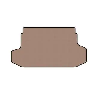 Rubberen kofferbakmat Carsuit (5-deurs, beige) foto 1