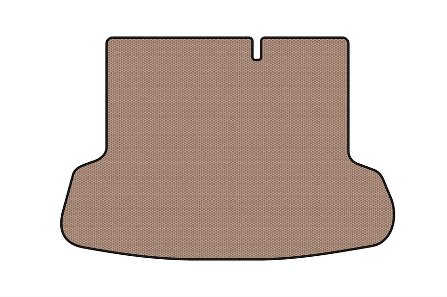 Hyundai Accent 2006–2010 Rubberen kofferbakmat Carsuit (SD, beige) Image