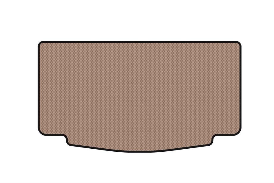 Hyundai I-10 2014–2017 Rubberen kofferbakmat Carsuit (HB, beige) Image