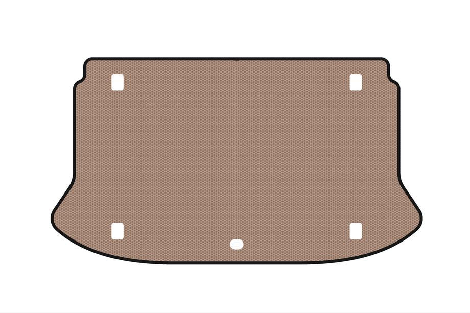 Hyundai Venue 2019– Rubberen kofferbakmat Carsuit (Beige) Image