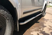 Nissan Navara 2006–2015 Tayga side steps (2 stuks, aluminium) foto 4