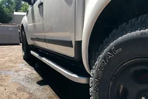 Nissan Navara 2006–2015 Tayga side steps (2 stuks, aluminium) foto 1