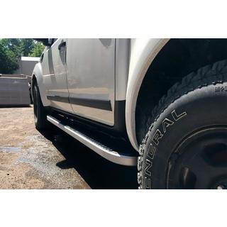 Tayga side steps (2 stuks, aluminium) Nissan Navara 2006–2015 foto 1