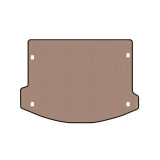 Rubberen kofferbakmat Carsuit (Beige) Jaguar E-Pace 2017–2024 foto 1