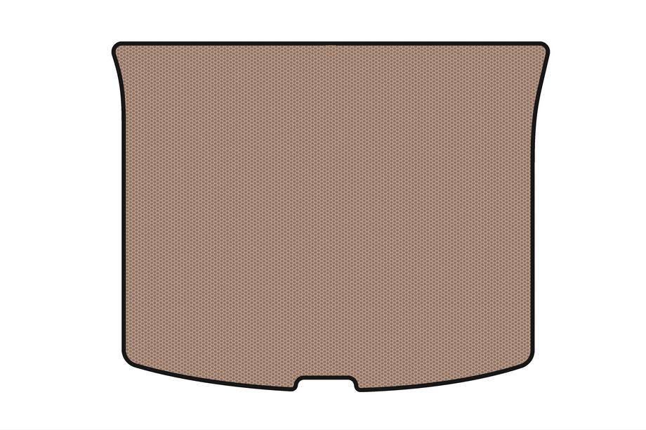 Jeep Compass 2006–2016 Rubberen kofferbakmat Carsuit (Beige) Foto 1