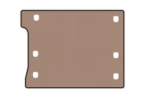 Jeep Wrangler 2018– Rubberen kofferbakmat Carsuit (Rubicon Unlimited/5-deurs, beige) foto 1