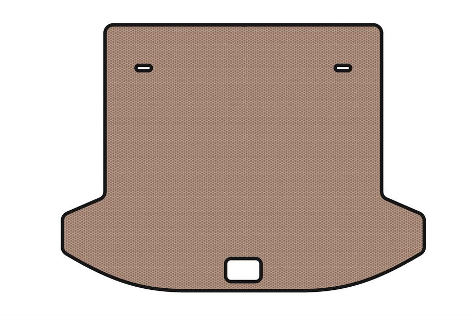 Jetour X70 2018– Carsuit rubberen kofferbakmat (2 rijen, beige) Image