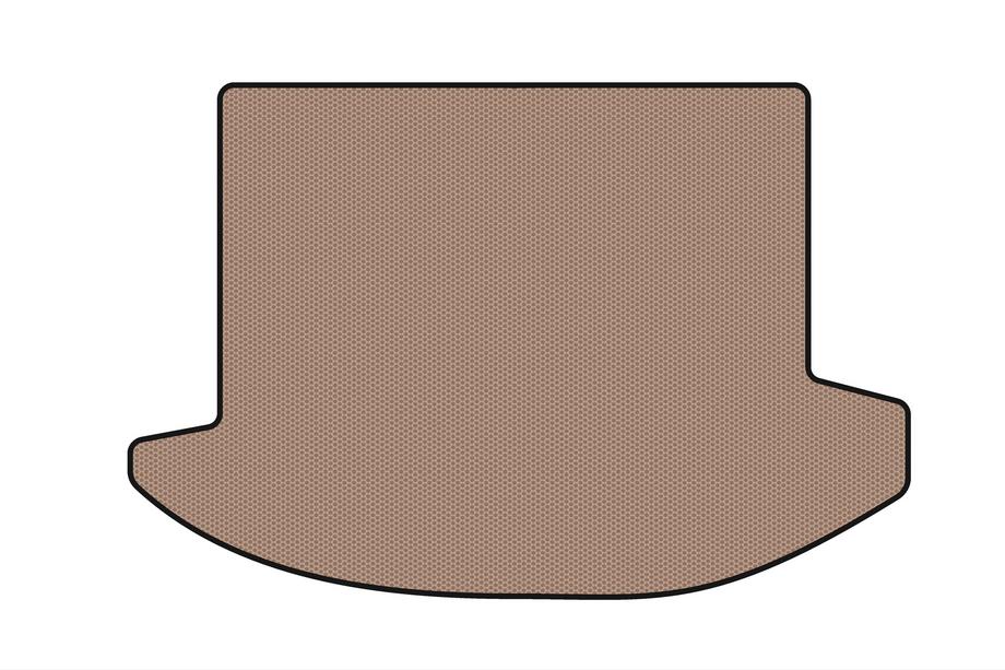 Kia Carens 1999–2012 Rubberen kofferbakmat Carsuit (2006-2012, 2 rijen, 7-zits, beige) Image
