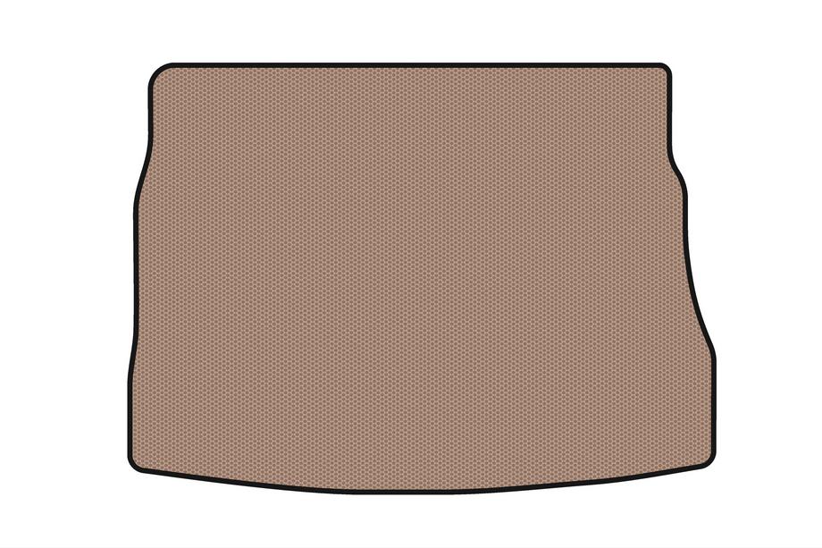 Kia Ceed 2007–2012 Rubberen kofferbakmat Carsuit (HB, 3-deurs, beige) Image