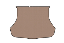 Kia Cerato 3 2013–2018 Rubberen kofferbakmat Carsuit (SD, beige) foto 1
