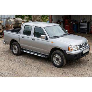 Sunrise side steps (set van 2, aluminium) Nissan NP300 1999–2015 foto 1