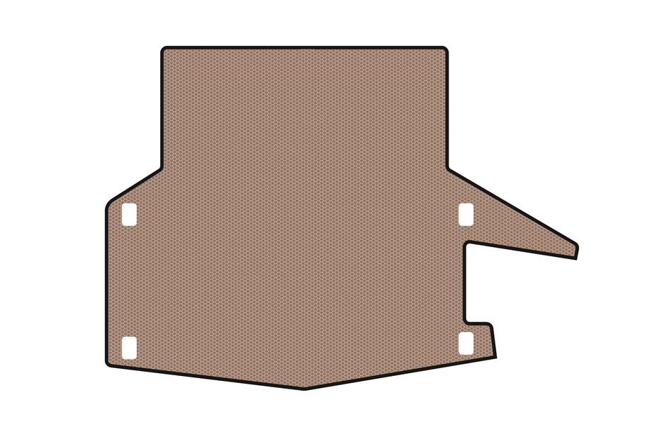 Lexus IS 2005–2013 Rubberen kofferbakmat Carsuit (SD, geen vierwielaandrijving, beige) Image