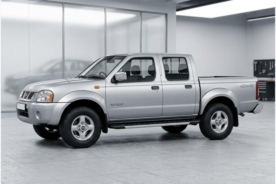 Nissan NP300 1999–2015 Zijtreden RedLine V1 (2 stuks, aluminium) Image